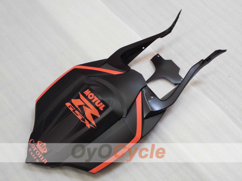Kit de carenado por inyección para GSX R750 08-10 - Naranja, Negro, Mate - Corona #OYO87905434