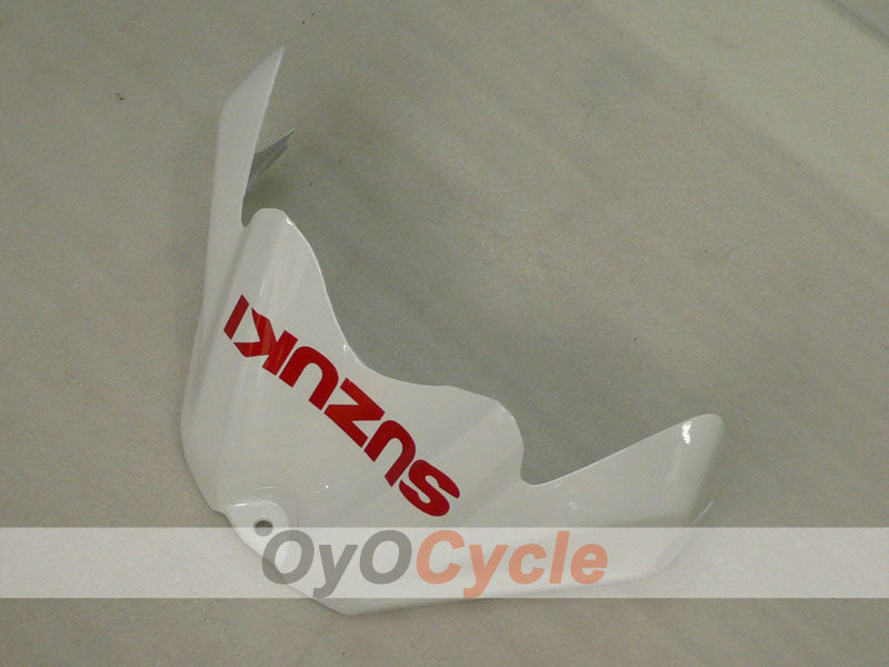 Kit de carenado de inyección para GSX R750 08-10 - Color rojo vino, blanco - Estilo de fábrica #OYO87905437