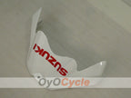 Kit de carenado de inyección para GSX R750 08-10 - Color rojo vino, blanco - Estilo de fábrica #OYO87905437