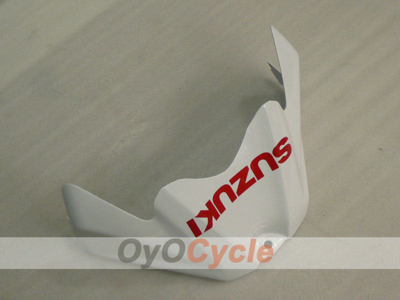 Kit de carenado de inyección para GSX R750 08-10 - Color rojo vino, blanco - Estilo de fábrica #OYO87905437