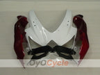 Kit de carenado de inyección para GSX R750 08-10 - Color rojo vino, blanco - Estilo de fábrica #OYO87905437