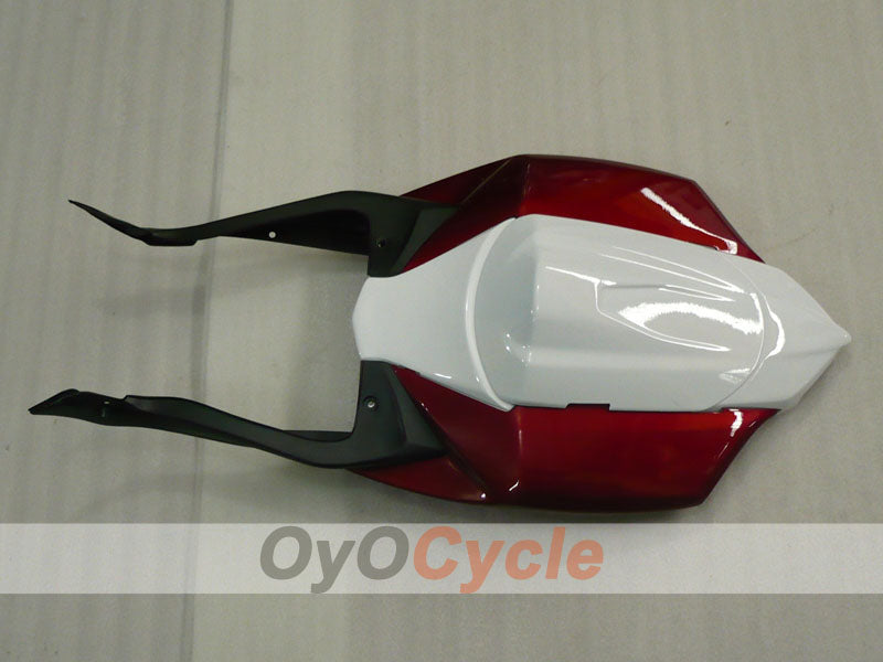 Kit de carenado de inyección para GSX R750 08-10 - Color rojo vino, blanco - Estilo de fábrica #OYO87905437