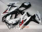 Kit de carenado por inyección para GSX R600 08-10 - Blanco, Negro - Estilo de fábrica #OYO87905394