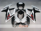 Kit de carenado por inyección para GSX R750 08-10 - Blanco, Negro - Estilo de fábrica #OYO87905438