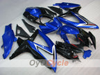 Kit de carenado por inyección para GSX R600 08-10 - Azul, Negro - Estilo de fábrica #OYO87905395