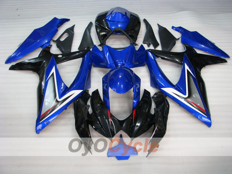 Kit de carenado por inyección para GSX R750 08-10 - Azul, Negro - Estilo de fábrica #OYO87905439 Imagen secundaria del producto