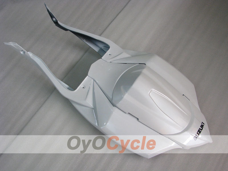 Kit de carenado por inyección para GSX R600 08-10 - Blanco, Negro - Estilo de fábrica #OYO87905397