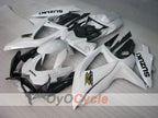 Kit de carenado por inyección para GSX R600 08-10 - Blanco, Negro - Estilo de fábrica #OYO87905397