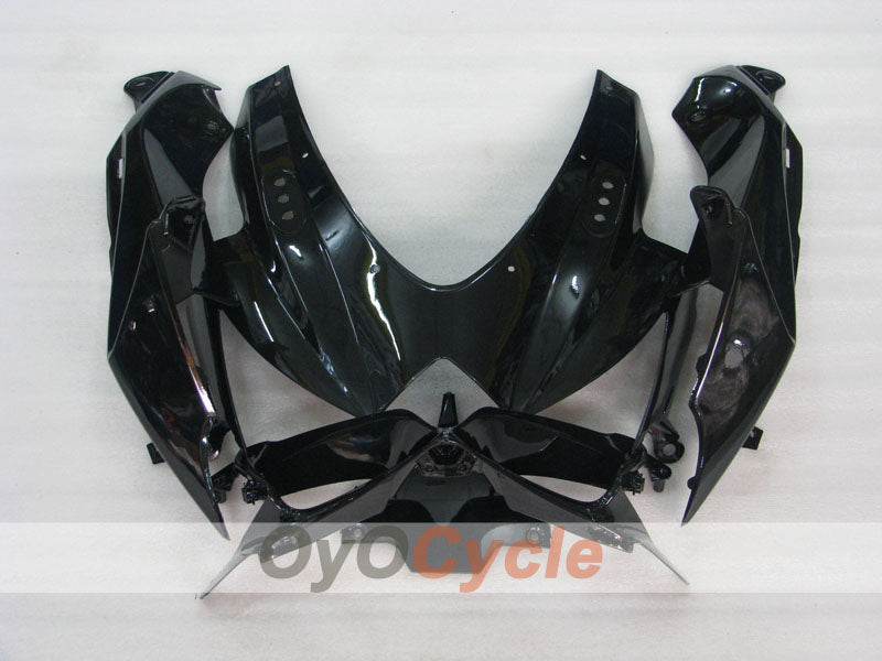 Kit de carenado por inyección para GSX R600 08-10 - Negro - Estilo de fábrica #OYO87905398