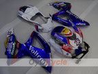 Kit de carenado por inyección para GSX R750 08-10 - Azul, Blanco - Voltcom #OYO87905443