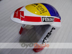 Kit de carenado por inyección para GSX R750 08-10 - Azul, Blanco - Voltcom #OYO87905443
