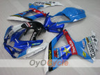 Kit de carenado por inyección para GSX R750 08-10 - Azul, Negro - Rockstar #OYO87905449