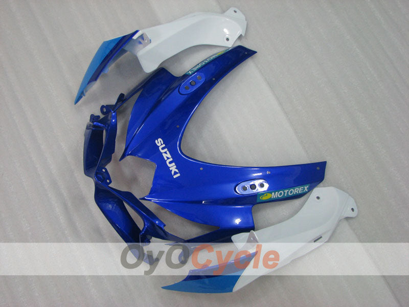 Kit de carenado por inyección para GSX R750 08-10 - Azul, Negro - Rockstar #OYO87905449