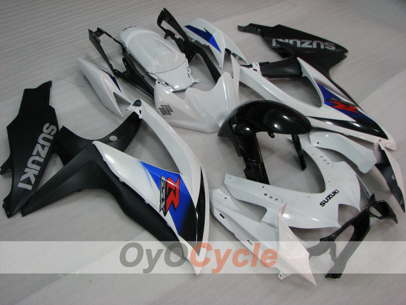 Kit de carenado de inyección para GSX R750 08-10 - Blanco, Negro - Estilo de fábrica #OYO87905450 Imagen principal del producto