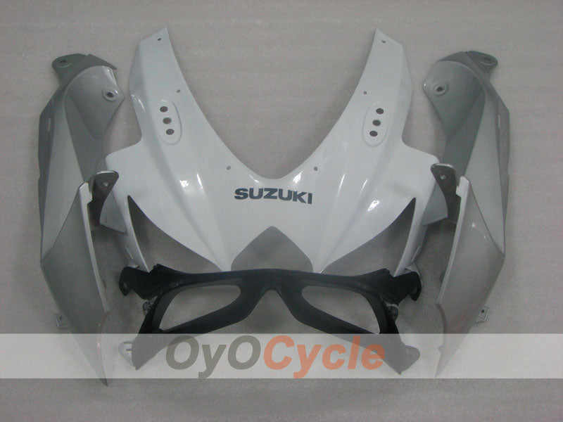 Carenado de inyección para GSX R600 08-10 - Blanco, Gris - Estilo de fábrica #OYO87905407