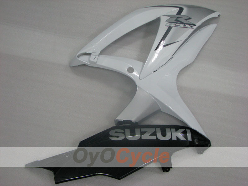 Carenado de inyección para GSX R600 08-10 - Blanco, Gris - Estilo de fábrica #OYO87905407
