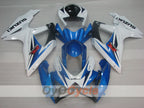 Kit de carenado por inyección para GSX R750 08-10 - Azul, blanco - Estilo de fábrica #OYO87905453