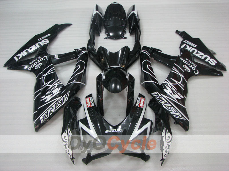Kit de carenado por inyección para GSX R750 08-10 - Negro - Corona #OYO87905454 Imagen secundaria del producto