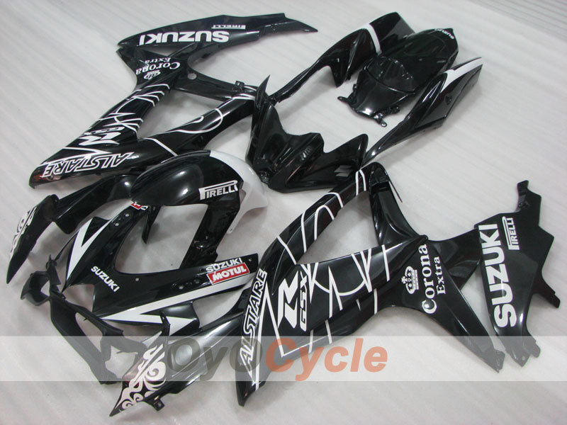 Kit de carenado por inyección para GSX R600 08-10 - Negro - Corona #OYO87905410 Imagen secundaria del producto