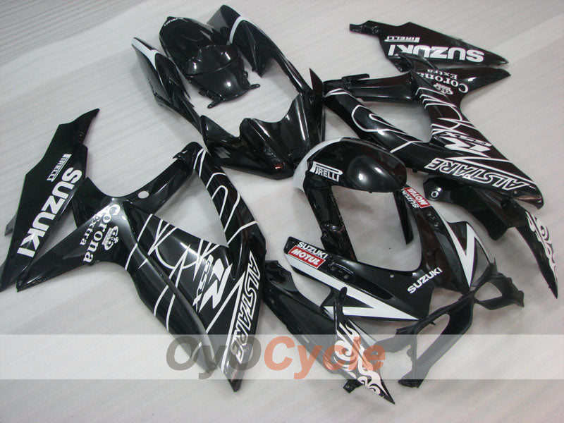 Kit de carenado por inyección para GSX R750 08-10 - Negro - Corona #OYO87905454 Imagen principal del producto