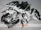 Kit de carenado por inyección para GSX R600 08-10 - Blanco, Negro - Corona #OYO87905411