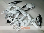 Carenado de inyección para GSX R600 08-10 - Blanco, Negro - Corona #OYO87905413