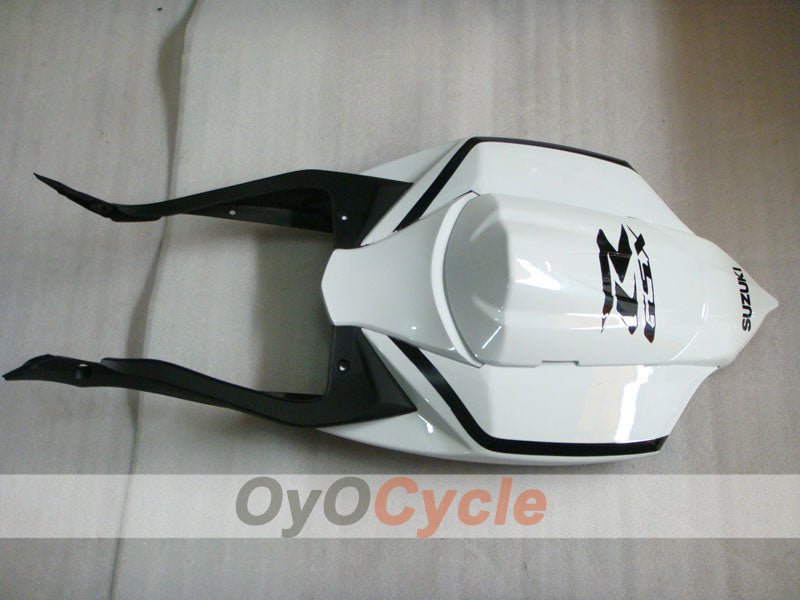 Carenado de inyección para GSX R600 08-10 - Blanco, Negro - Corona #OYO87905413