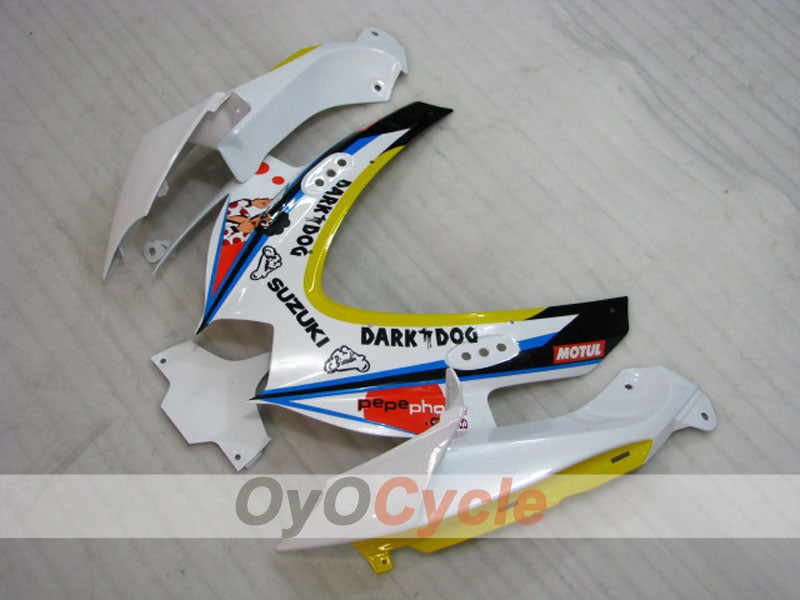 Carenado de inyección para GSX R750 08-10 - Azul, Blanco - Dark Dog #OYO87905458