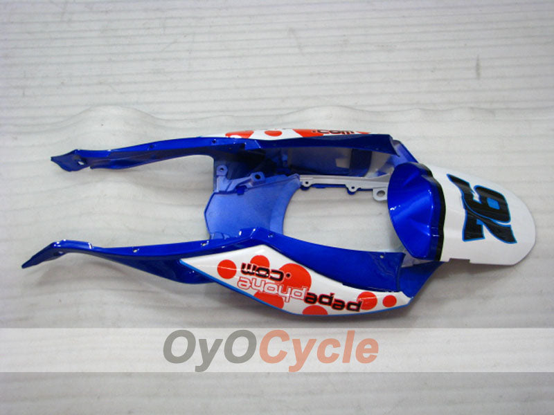 Carenado de inyección para GSX R750 08-10 - Azul, Blanco - Dark Dog #OYO87905458