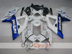 Carenado de inyección para GSX R750 08-10 - Azul, Blanco - Jordan #OYO87905459