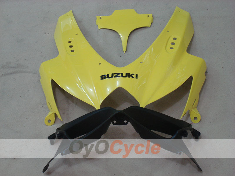 Kit de carenado por inyección para GSX R600 08-10 - Amarillo, Negro - Estilo de fábrica #OYO87905417