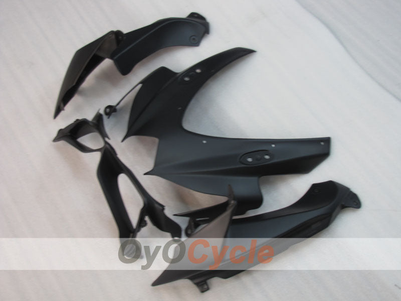 Kit de carenado por inyección para GSX R750 08-10 - Negro, mate - Sin calcomanías/pegatinas, estilo de fábrica #OYO87905436