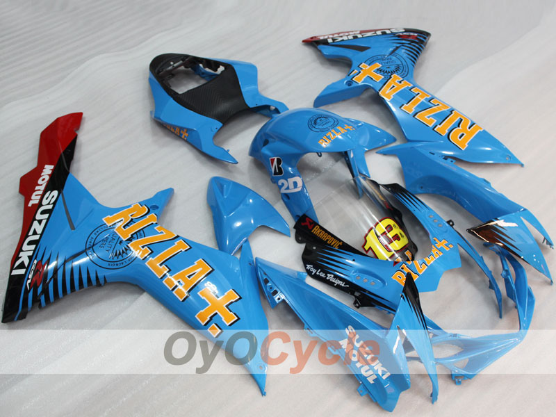 Carenado de inyección para GSX R600 11-26 - Azul - Rizla+ #OYO87905465 Imagen principal del producto