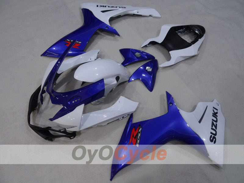 Carenado de inyección para GSX R600 11-26 - Azul, Blanco - Estilo de fábrica #OYO87905467 Imagen principal del producto