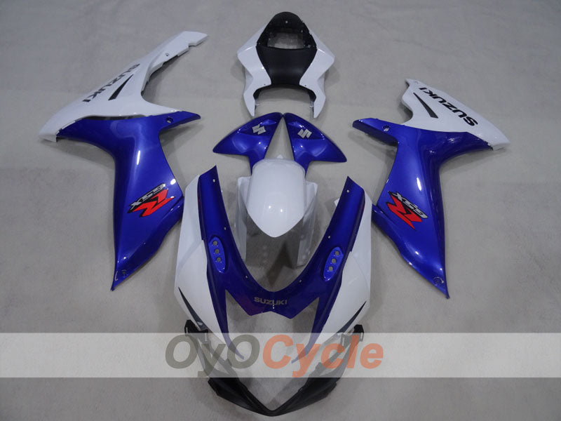 Kit de carenado por inyección para GSX R750 11-26 - Azul, Blanco - Estilo de fábrica #OYO87905483 Imagen secundaria del producto