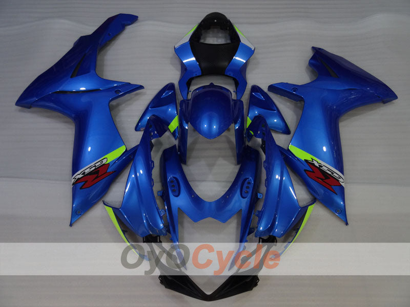 Carenado inyectado para GSX R750 11-26 - Azul - Estilo de fábrica #OYO87905484