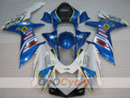 Kit de carenado por inyección para 11-26 GSX R600 - Azul, Blanco - MOTUL #OYO87905471