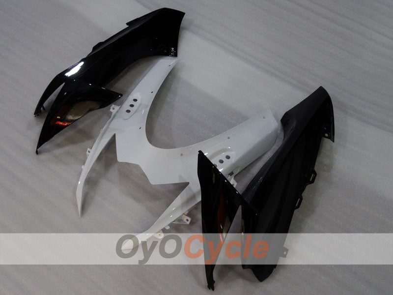 Carenado de inyección para GSX R750 11-26 - Blanco, Negro - Estilo de fábrica #OYO87905491