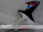 Kit de carenado por inyección para GSX R600 11-26 - Azul, Blanco, Negro - Estilo de fábrica #OYO87905476