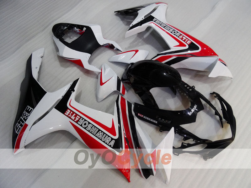 Carenado inyectado para GSX R600 11-26 - Rojo, Blanco, Negro - YOSHIMURA #OYO87905477 Imagen principal del producto