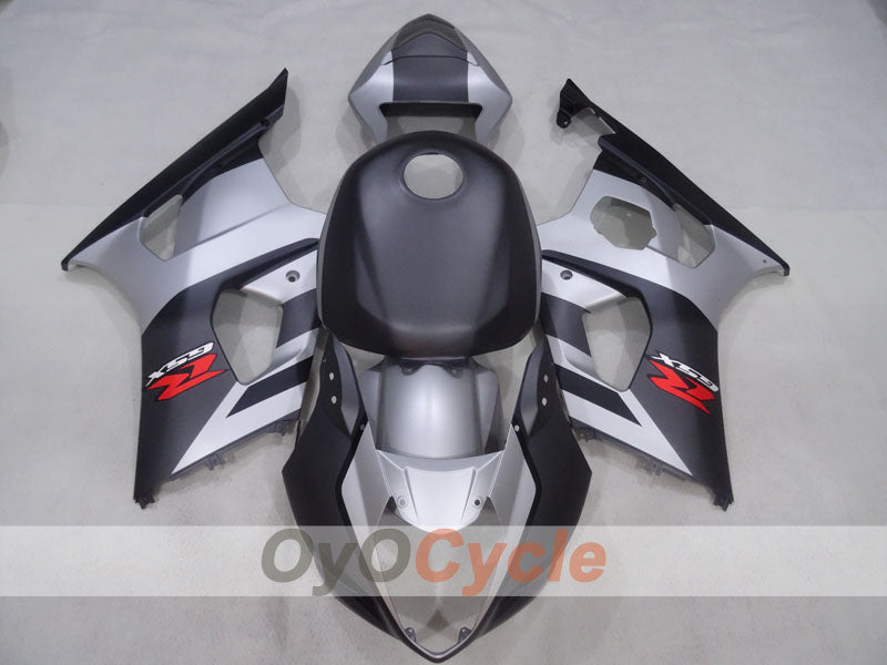 Carenado de inyección para GSX R1000 03-04 - Negro, Gris, Mate - Estilo de fábrica #OYO87905495