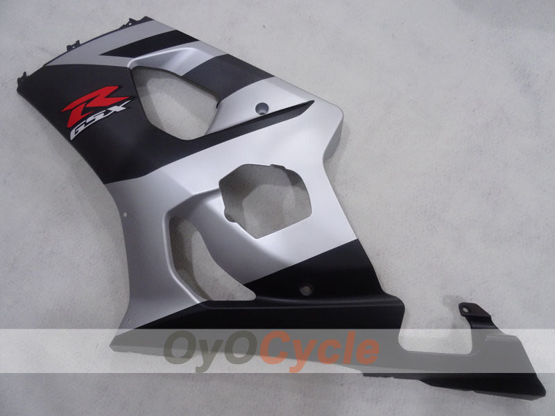 Carenado de inyección para GSX R1000 03-04 - Negro, Gris, Mate - Estilo de fábrica #OYO87905495