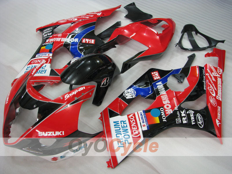 Kit de carenado por inyección para GSX R1000 03-04 - Rojo, Negro - YOSHIMURA #OYO87905497 Imagen secundaria del producto