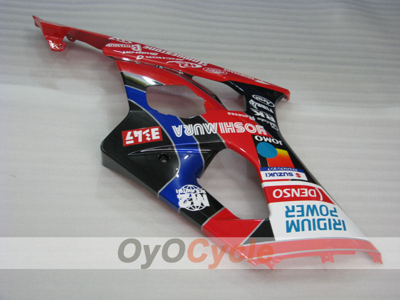 Kit de carenado por inyección para GSX R1000 03-04 - Rojo, Negro - YOSHIMURA #OYO87905497