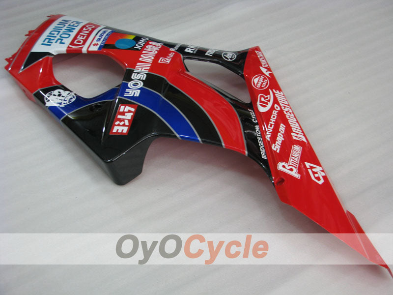 Kit de carenado por inyección para GSX R1000 03-04 - Rojo, Negro - YOSHIMURA #OYO87905497