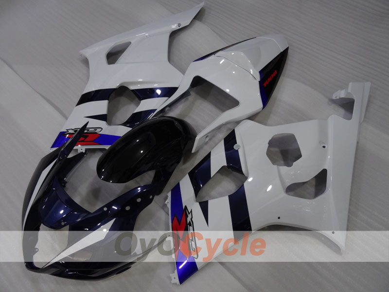 Carenado de inyección para GSX R1000 03-04 - Azul, Negro - Estilo de fábrica #OYO87905499