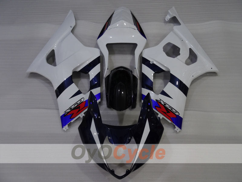 Carenado de inyección para GSX R1000 03-04 - Azul, Negro - Estilo de fábrica #OYO87905499