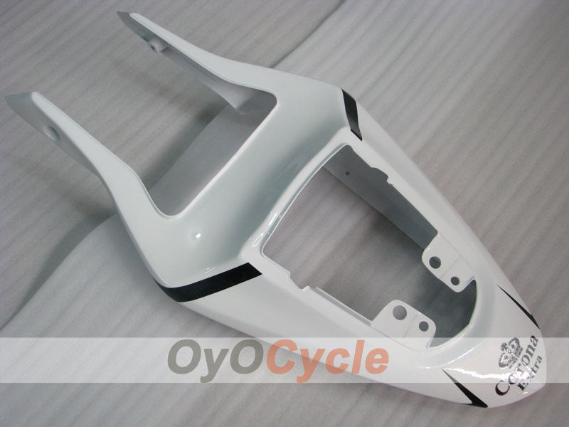 Kit de carenado por inyección para GSX R1000 03-04 - Blanco, Negro - Corona #OYO87905504