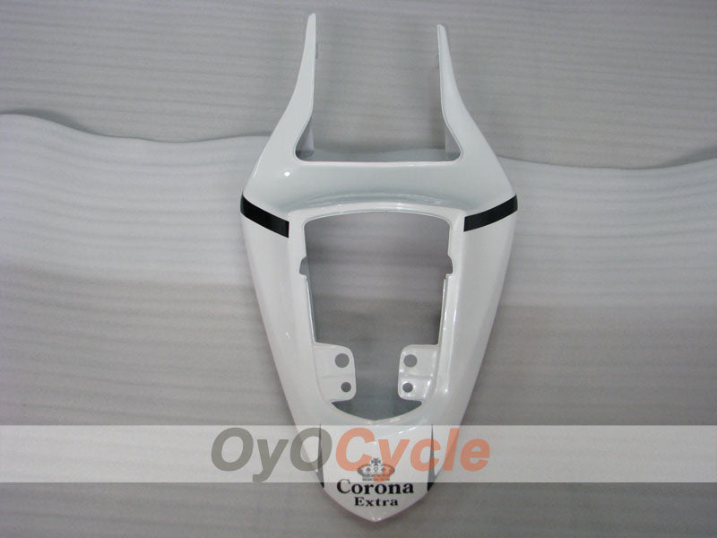 Kit de carenado por inyección para GSX R1000 03-04 - Blanco, Negro - Corona #OYO87905504