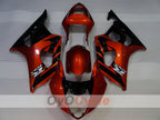 Kit de carenado por inyección para GSX R1000 03-04 - Naranja, Negro - Estilo de fábrica #OYO87905507